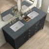 Myrrin 60" Double (Vanity Only Pricing) in Carbon Oak